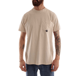 ROY ROGERS MAGLIA T SHIRT UOMO ROY ROGERS P23RRU634CA160111 COTONE BEIGE ORIGINALE PE 2023