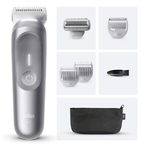 Braun series 7 bg7550 rasoio elettrico / regolabarba / tagliabasette grigio