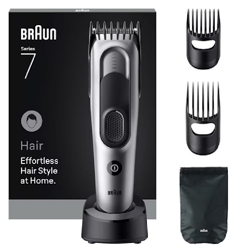 Braun hc7590 tagliacapelli nero, argento 17 nichel-metallo idruro (nimh)