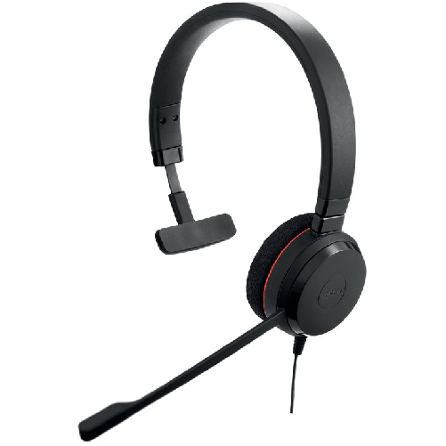 Jabra evolve 20 auricolare cablato a padiglione ufficio usb type-c / usb type-a nero