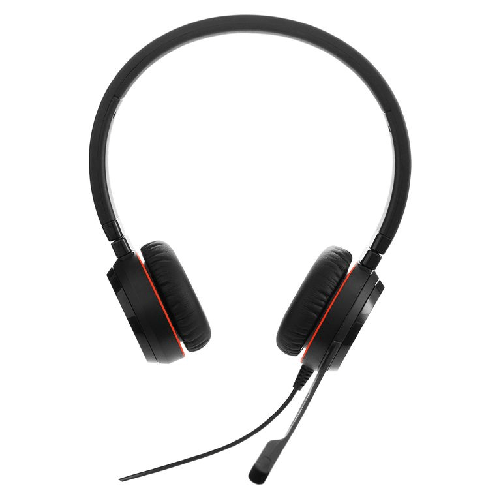 Jabra evolve 20 se auricolare cablato a padiglione ufficio usb type-c / usb type-a nero