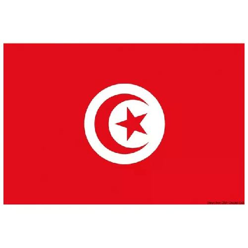 OSCULATI Bandiera Tunisia 20 x 30 cm 35.438.01