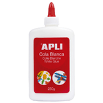 Apli APPI White Cola - 250G - Essiccazione rapida - Resistente all'acqua - Ideale per il lavoro e il lavoro scolastico