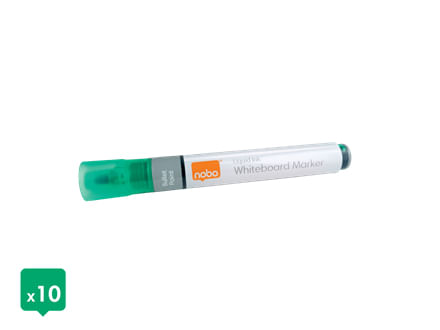 Box-di-blandi-Nobo-10-Blan---Round-Point-3mm---Inchiostro-liquido---Livello-di-inchiostro---colore-verde