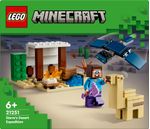 LEGO-Minecraft-21251-Spedizione-di-Steve-nel-Deserto-Gioco-per-Bambini-di-6--Anni-Bioma-con-Casa-Giocattolo-e-Personaggi