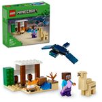 LEGO-Minecraft-21251-Spedizione-di-Steve-nel-Deserto-Gioco-per-Bambini-di-6--Anni-Bioma-con-Casa-Giocattolo-e-Personaggi