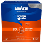 Lavazza Capsule Compatibili Nespresso Crema e Gusto Forte, 80 Capsule