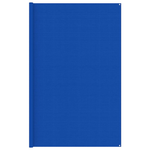 VidaXL Tappeto da Tenda 300x400 cm Blu in HDPE