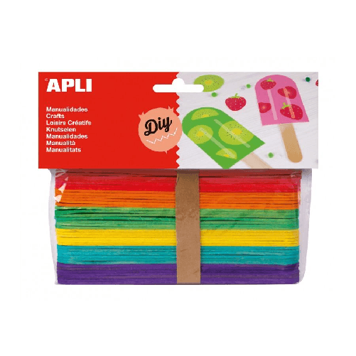 Pacchetto-di-40-Palos-Polos-Jumbo-Natural-Wood-150-x-18-mm---Colori-di-alimentazione