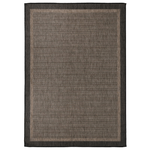 VidaXL Tappeto da Esterni a Tessitura Piatta 140x200 cm Marrone Scuro