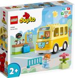 LEGO-DUPLO-10988-Lo-Scuolabus-Gioco-Educativo-con-Veicolo-e-Personaggi-Regalo-Didattico-per-Bambini-e-Bambine-da-2--Anni