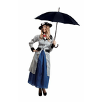 My Other Me Costume per Adulti My Other Me Mary Poppins 4 Pezzi Grigio