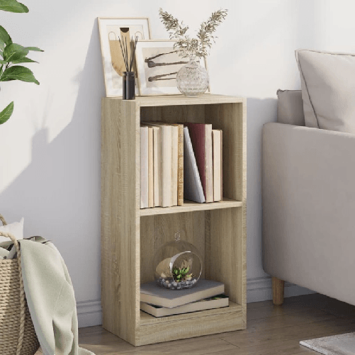 VidaXL Libreria Rovere Sonoma 40x24x75 cm in Legno Multistrato