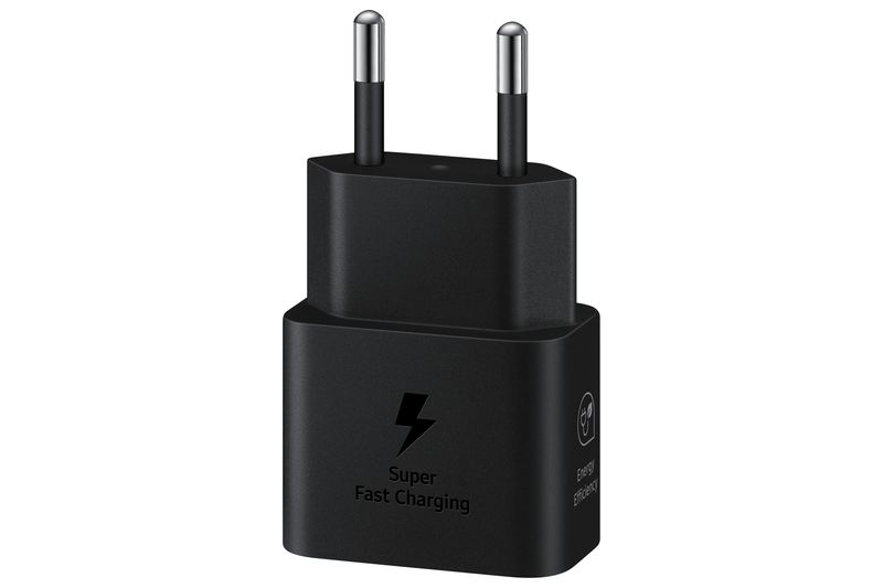 Samsung-Caricabatterie-Super-Fast-Charging-25W-con-Cavo-da-Usb-Type-c-a-Usb-Type-c-Nero