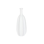 Home ESPRIT Vaso Home ESPRIT Bianco Fibra di Vetro 34 x 34 x 100 cm