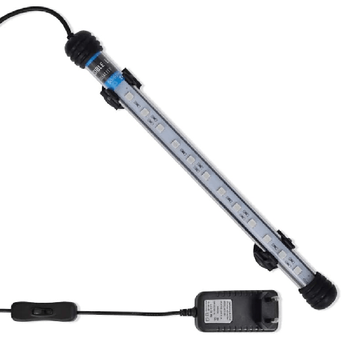 VidaXL Luce a LED per Acquario 28 cm Blu