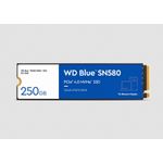 Wd Western Digital Blue SN580 250 GB M.2 PCI Express 4.0 NVMe TLC