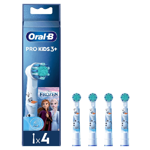 Oral-B Testina di Ricambio Oral-B EB10 4 FFS FROZEN II Azzurro/Bianco 4 Unità
