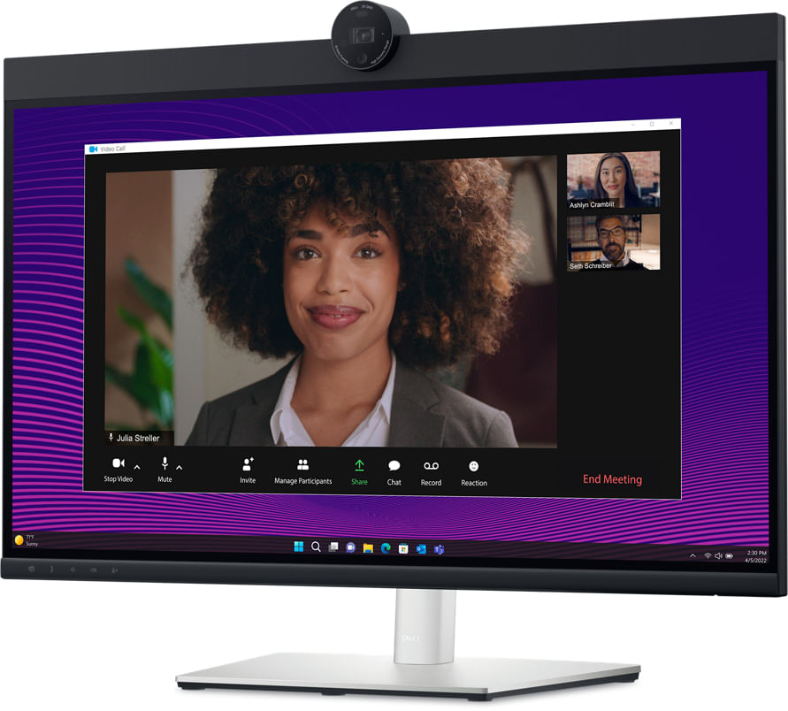 DELL P2724DEB 68,6 cm [27] LCD 2560 x 1440 Pixel Quad HD (Dell 27 Video Conferencing Monitor P2724DEB - LED monitor - 27