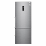 LG Frigorifero combinato LG GBB567PZCMB Acciaio (185 x 70 cm)