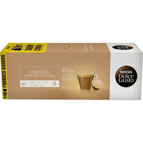 Nescafé Dolce Gusto Capsule di Caffè con Contenitore Nescafé Dolce Gusto Espresso Macchiato 1 Unità