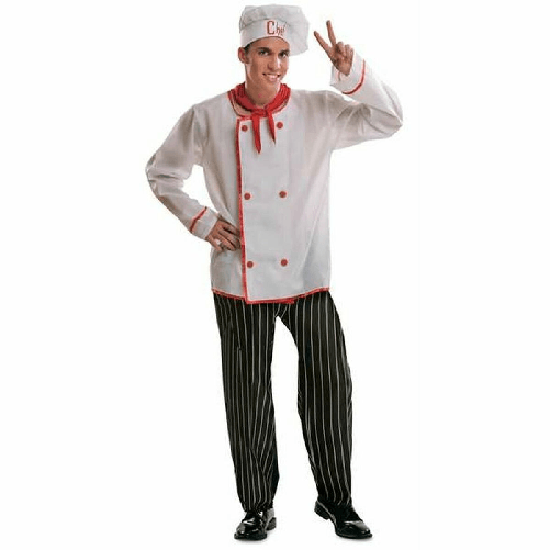 My Other Me Costume per Adulti My Other Me Cuoco Bianco/Nero M/L