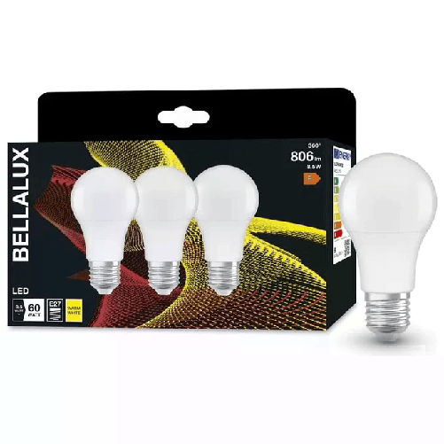 Bellalux Lampadina Led Smerigliata E27 Bianco Caldo