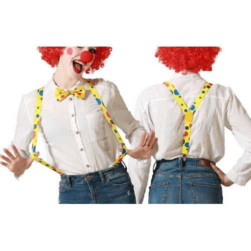 BigBuy Carnival Accessori per travestimenti Multicolore Pagliaccio