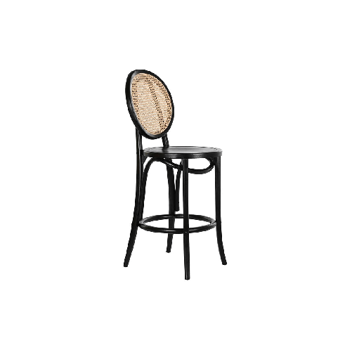 DKD Home Decor Sgabello DKD Home Decor 43 x 43 x 108 cm Nero