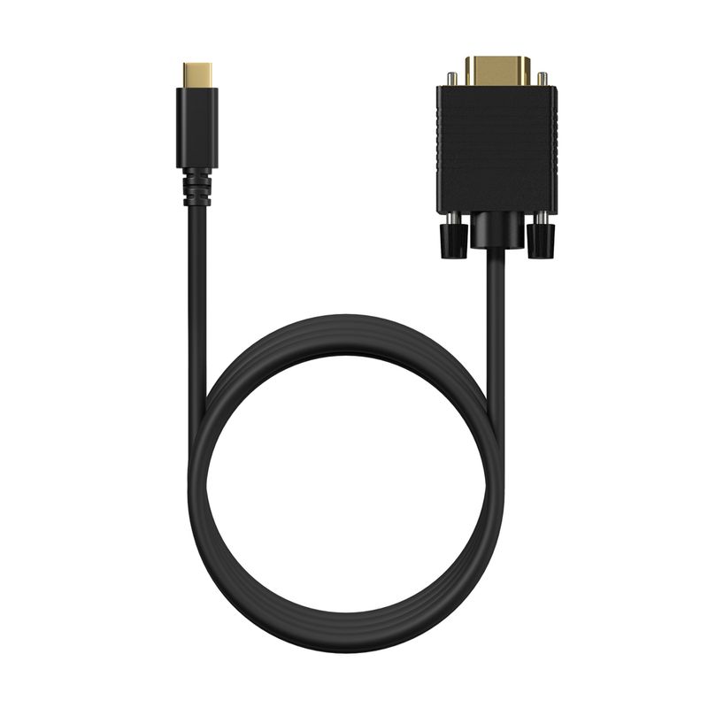 Aisens-Cable-Conversor-USB-C-a-VGA---USB-C-M-Hdb15-H---1.8m---Color-Negro