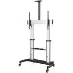 StarTech.com Mobile TV Stand girevole su ruote - Carrello porta TV resistente per schermi da 60-100" (100kg)