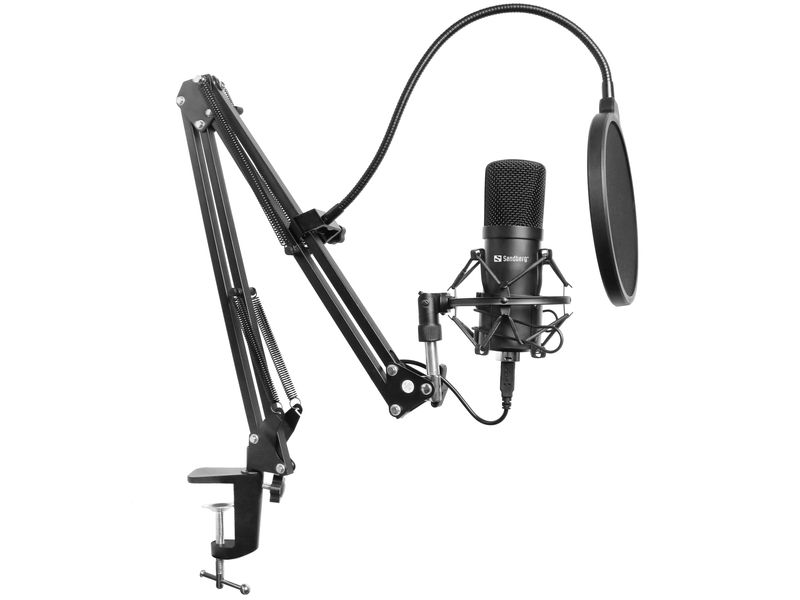 Sandberg-Streamer-USB-Microphone-Kit