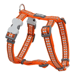 Red Dingo Imbracatura per Cani Red Dingo Osso Riflettente 25-39 cm Arancio