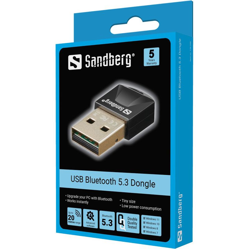 Sandberg-134-34-scheda-di-rete-e-adattatore-Bluetooth-3-Mbit-s