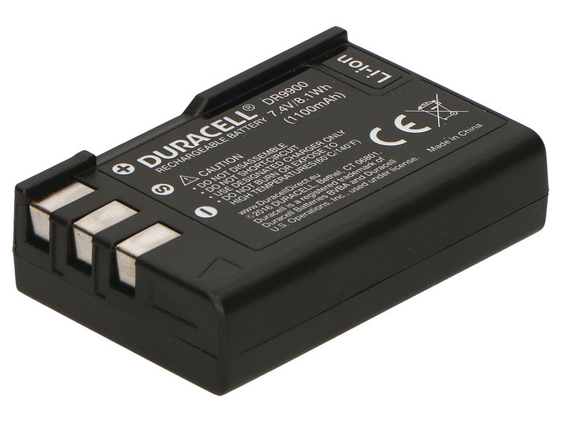 Duracell-DR9900-Batteria-per-fotocamera-videocamera-Ioni-di-Litio-1100-mAh