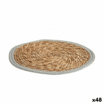 Gift Decor Sottopentola Naturale Grigio 35 x 1 x 35 cm (48 Unità)