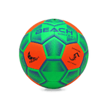 BigBuy Fun Palla Calcio da Spiaggia PVC Ø 20 cm Arancio 20-23 cm