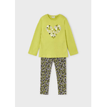 MAYORAL COMPLETO MAGLIA LEGGINGS BAMBINA MAYORAL 4713 04713 61 VERDE ORIGINALE AI 2025