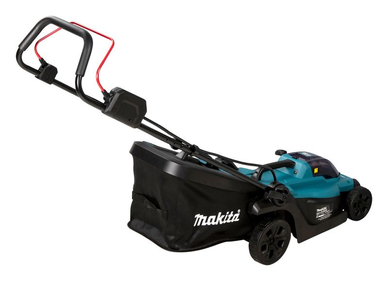 Makita-DLM330Z-tagliaerba-Tagliaerba-a-spinta-Batteria-Nero-Turchese