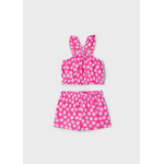 MAYORAL COMPLETO TOP SHORT BAMBINA MAYORAL 3212 03212 92 FUCSIA ORIGINALE PE 2025