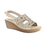 INBLU SCARPE SANDALO SANDALI DONNA INBLU GM000044 GM44 BEIGE ORIGINALE PE 2023