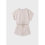 MAYORAL COMPLETO T SHIRT SHORT RAGAZZA MAYORAL 6222 06222 76 BEIGE ORIGINALE PE 2025