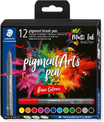 Staedtler-371-Confezione-da-12-Pennarelli-con-Punta-Morbida---Colori-Vividi-e-Brillanti---Non-Ingiallisce-nel-Tempo---Nu