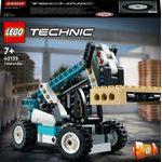 LEGO Technic 42133 Sollevatore Telescopico, Set 2in1 Camion Giocattolo e Carrello Elevatore