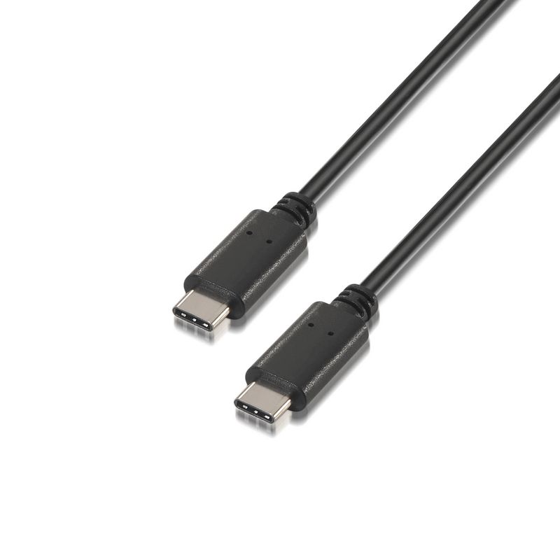 AISENS-A107-0056-cavo-USB-1-m-USB-2.0-USB-C-Nero