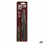 Quttin Coltello Spelucchino Quttin Black Acciaio inossidabile 9 cm (12 Unità)