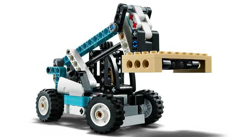 LEGO-Technic-42133-Sollevatore-Telescopico-Set-2in1-Camion-Giocattolo-e-Carrello-Elevatore-Giochi-per-Bambini-di-7--Anni