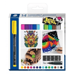 Staedtler Lumocolor 317 C14 marcatore permanente Combinata Colori assortiti 14 pz