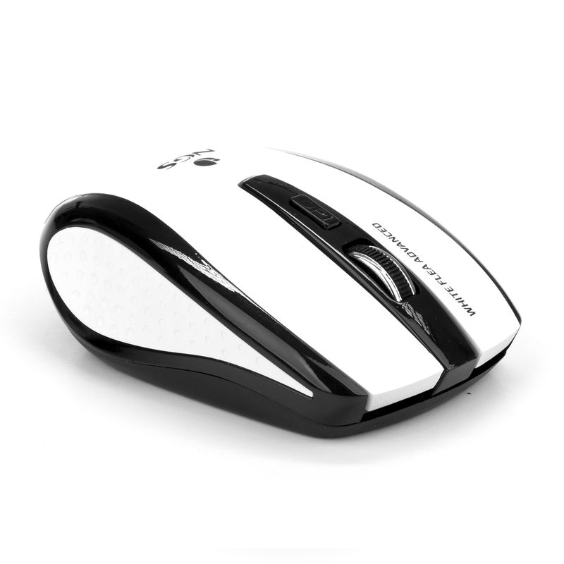 NGS-White-Flea-Advanced-mouse-Mano-destra-RF-Wireless-Ottico-1600-DPI