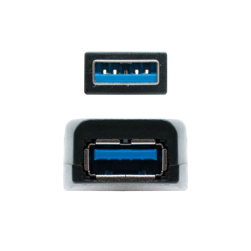 Nanocable-10.01.0313-cavo-USB-15-m-USB-3.2-Gen-1--3.1-Gen-1--USB-A-Nero